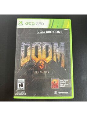 Doom 3 BFG Edition Microsoft Xbox 360 Game - No Manual